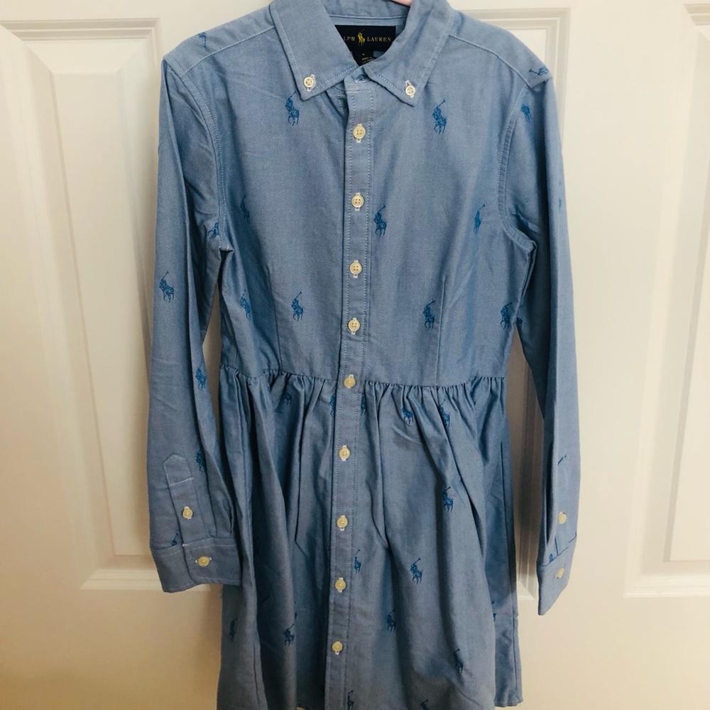 NWOT Polo Girl’s Dress, size 8
